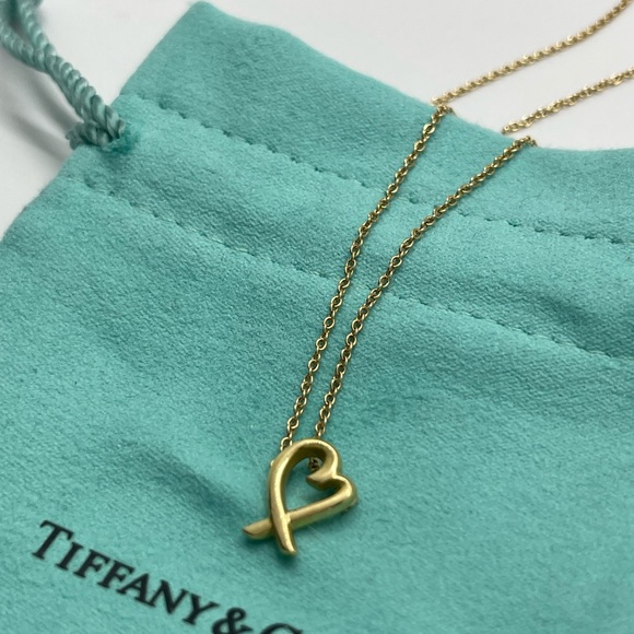 Tiffany & Co. Paloma Picasso Loving Heart Pendant in 18k Gold - Picture 7 of 15